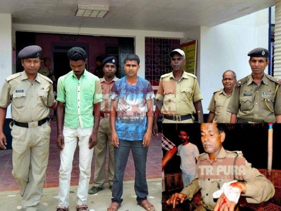 3 arrested for attacking police on Churaibari NH-44